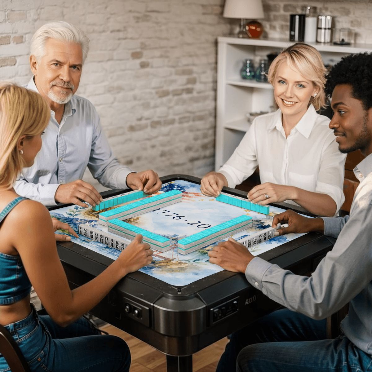 America The Beautiful 1776–2026 Mahjong Mat