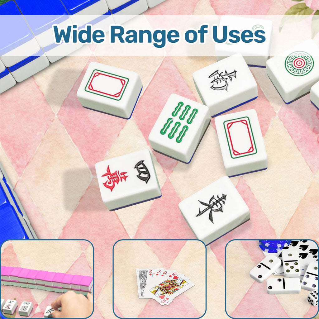 Harlequin Romance Petals Of Pink Vintage Inspired Mahjong Mat