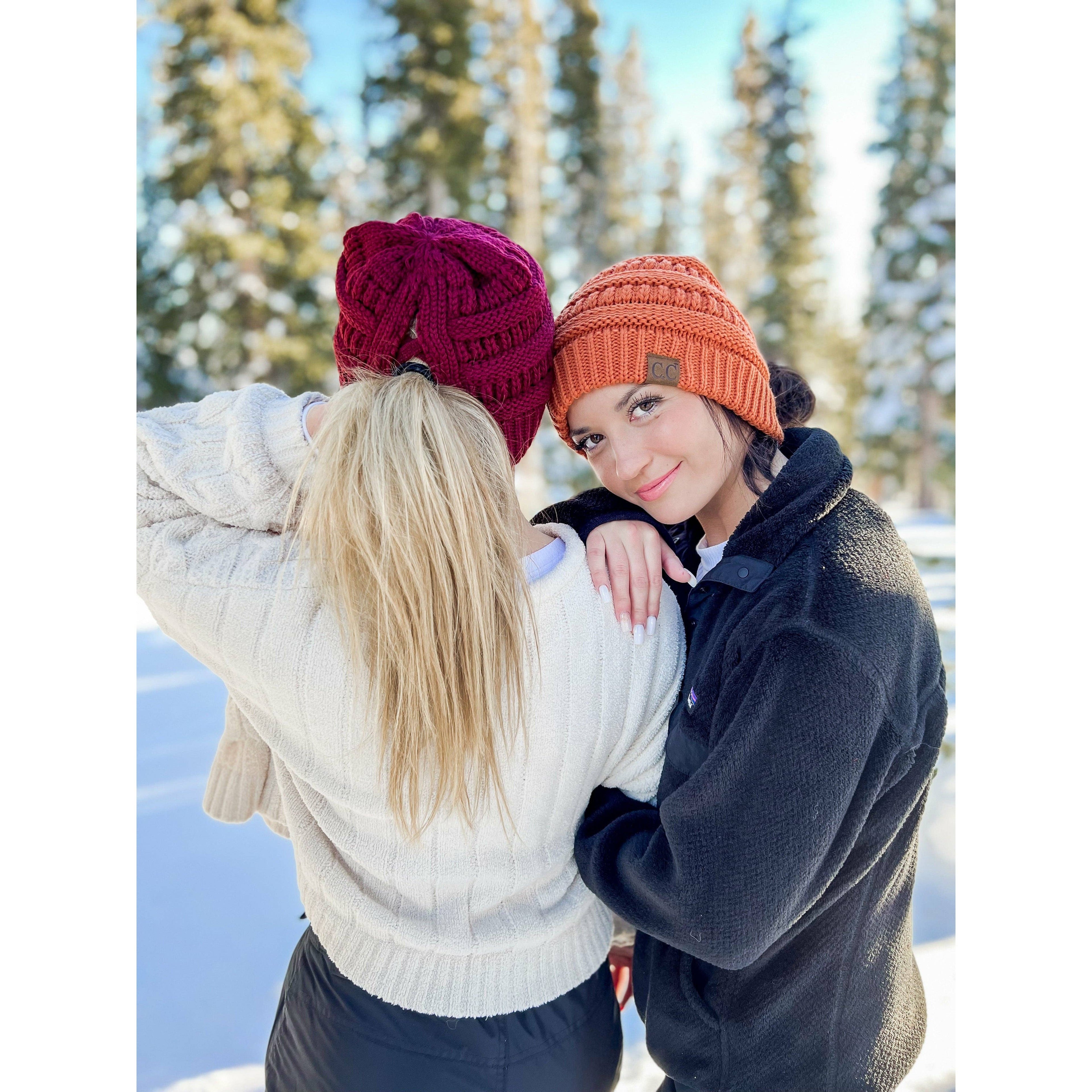 Criss-Cross Knit Beanie CCB1