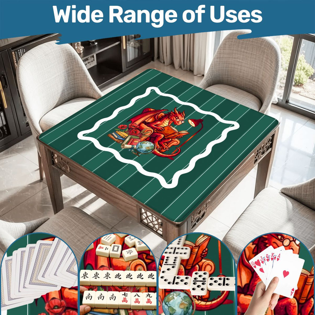 Dragon Tales Book Lover Mahjong Mat