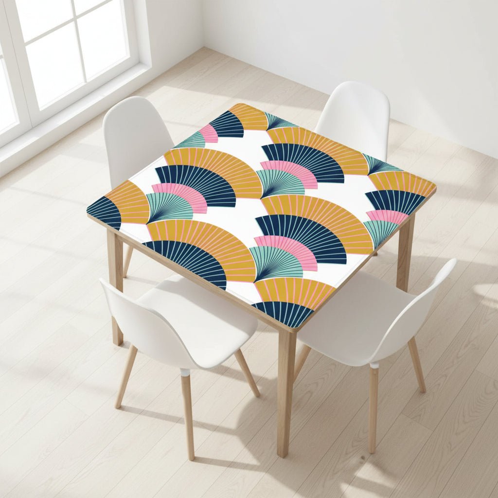 Modern Art Deco Speakeasy Mahjong Mat
