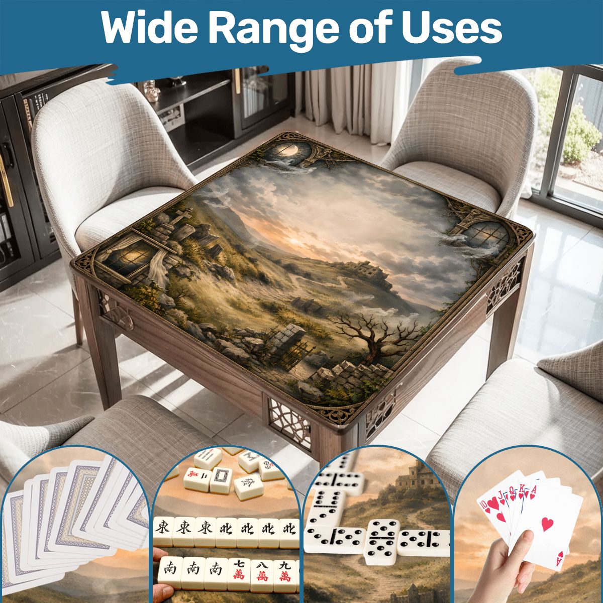 Specters Of The Moors Wuthering Heights Mahjong Mat