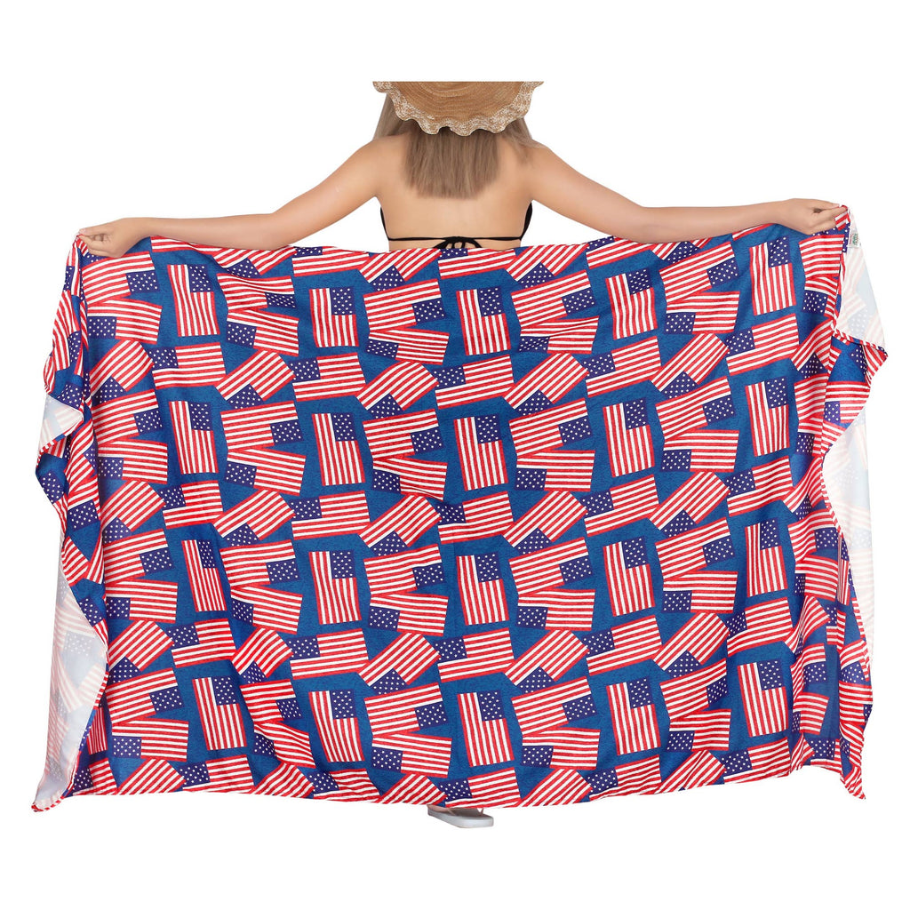Women's Patriotic Stars and Stripes US Flag P06322