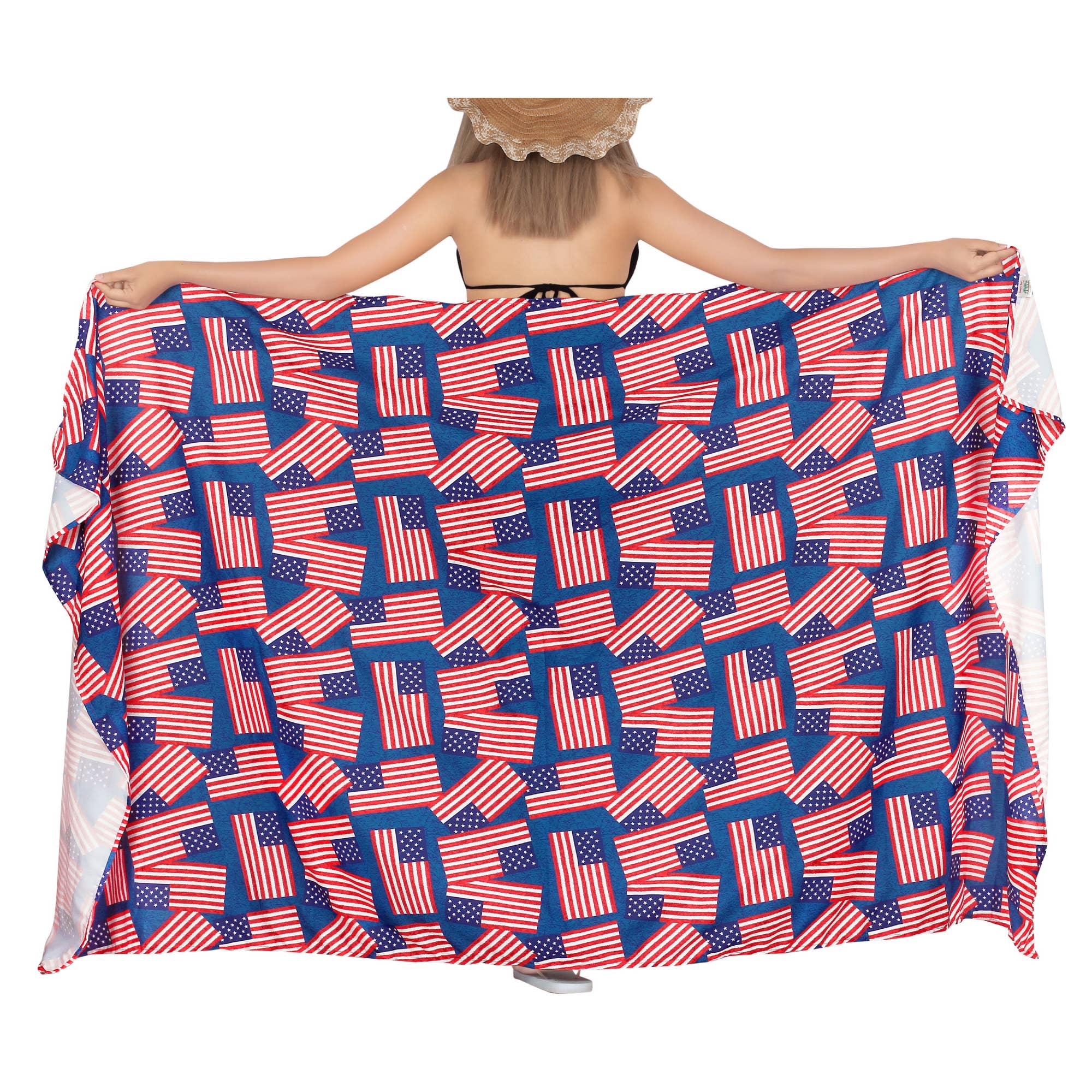 Women's Patriotic Stars and Stripes US Flag P06322