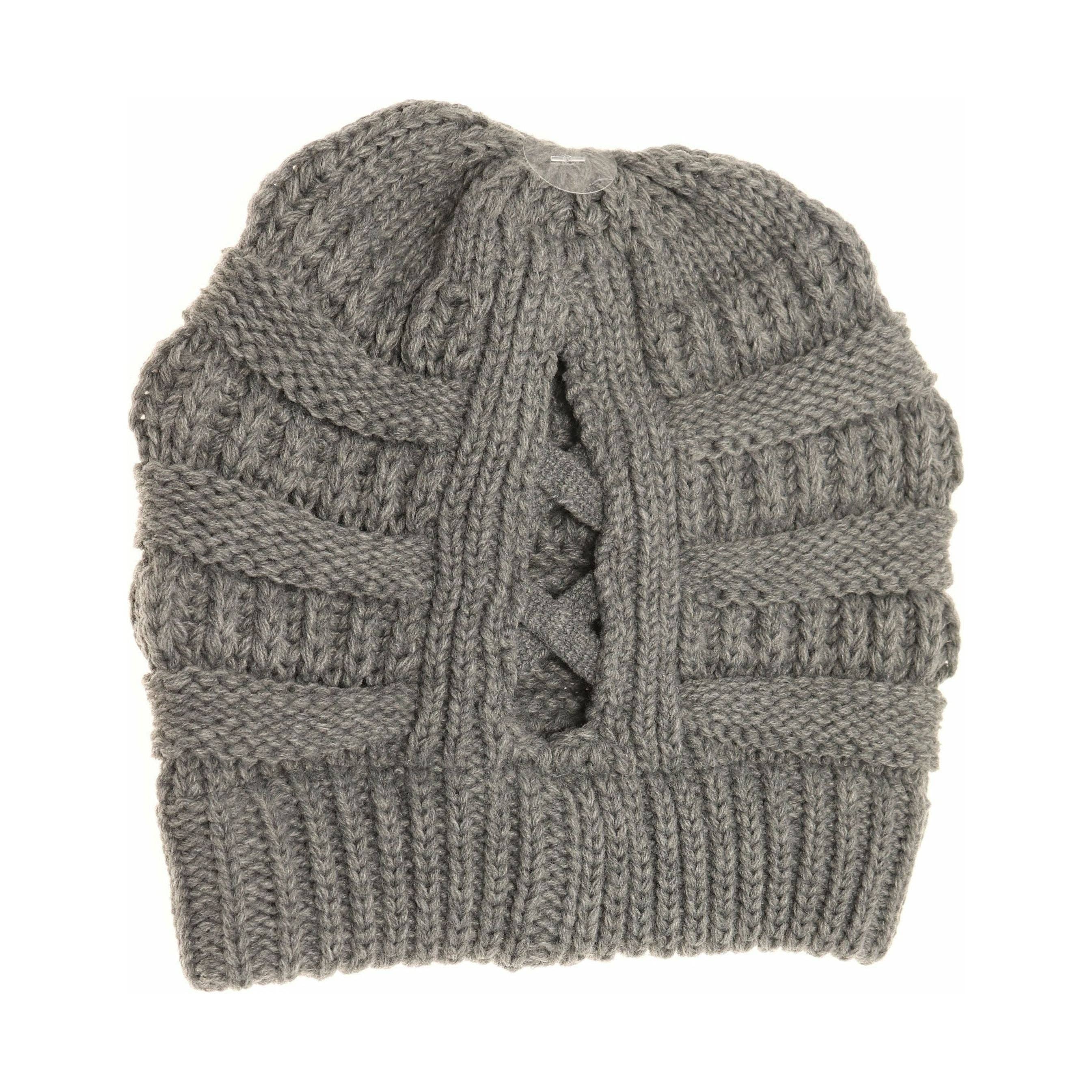 Criss-Cross Knit Beanie CCB1