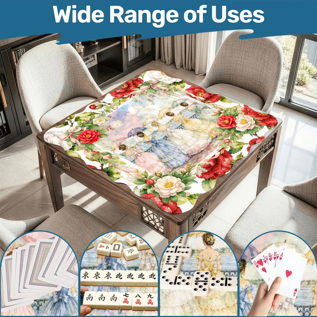Sweet Home Alabama Southern Belles Scalloped Mahjong Mat