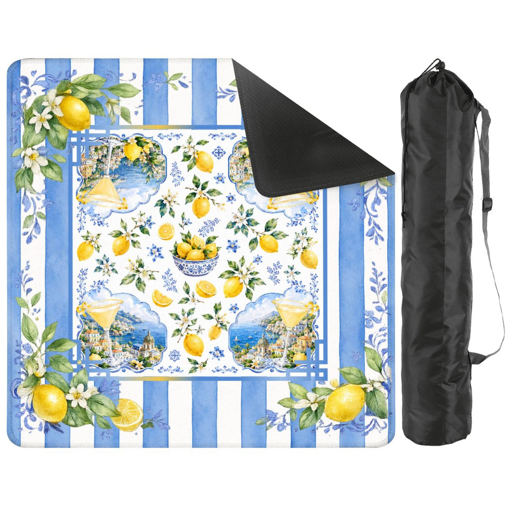 Lemondrops On The Amalfi Mahjong Mat