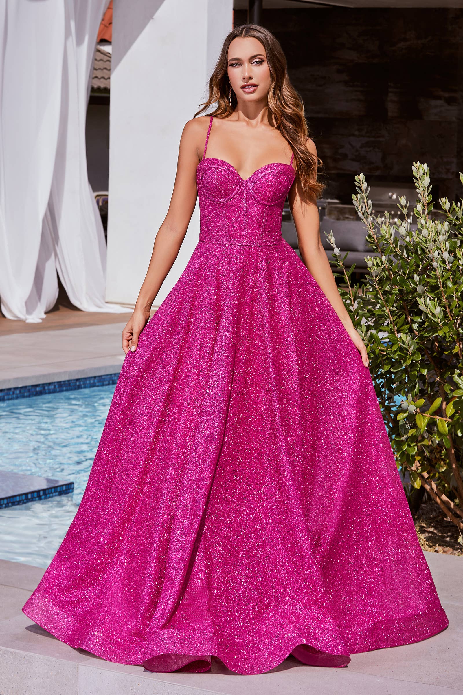 GLITTER BALL GOWN