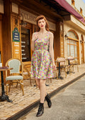 Bunnies Shorter Length Fit & Flare Dress