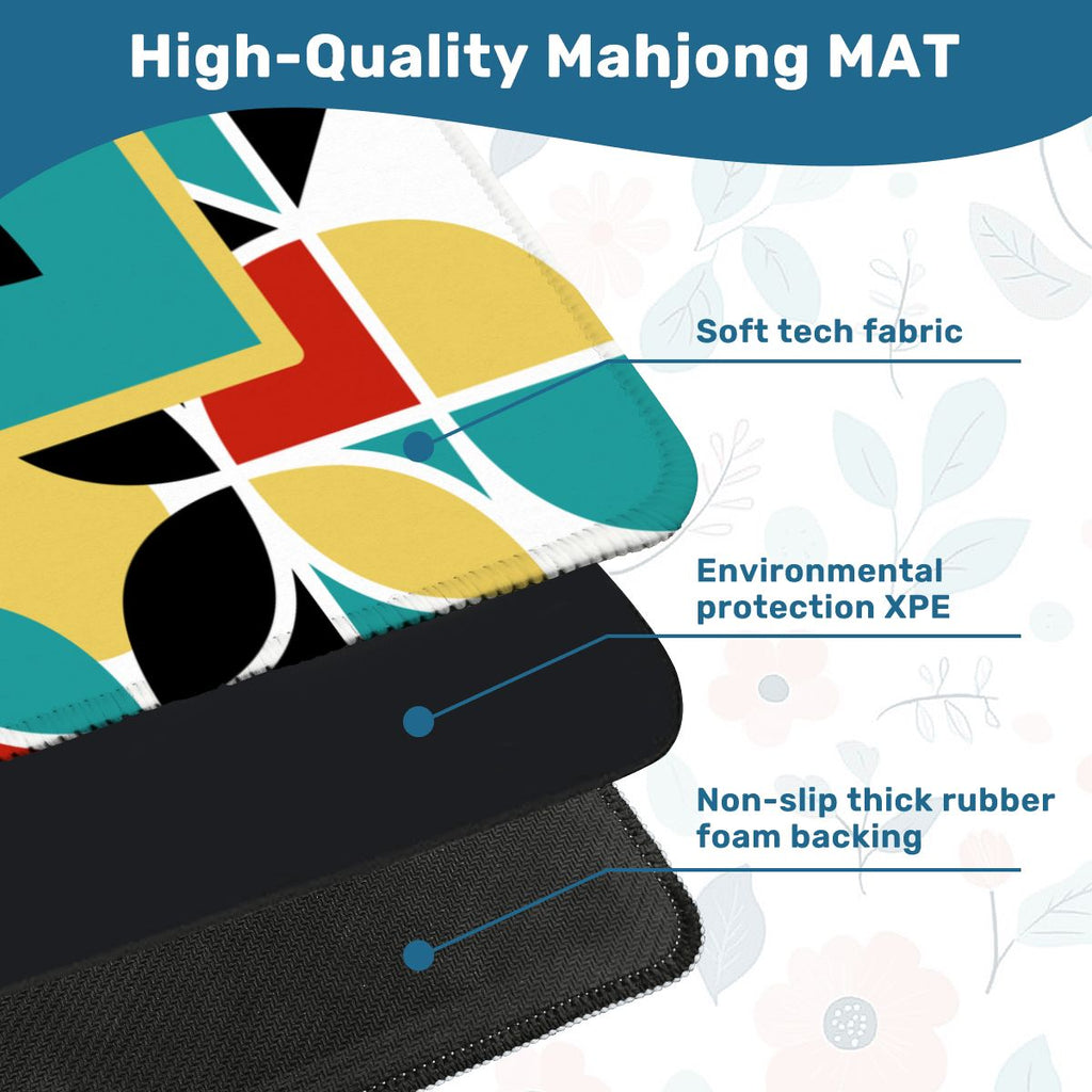 The ModMaxcentric Geometric Mahjong Mat