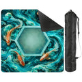 Koi Fish Tranquil Tides Mahjong Mat