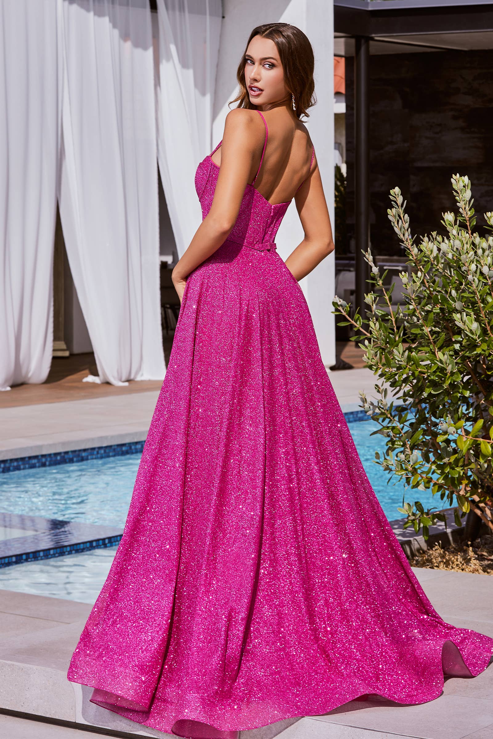GLITTER BALL GOWN