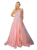 Spaghetti Straps Prom Dress