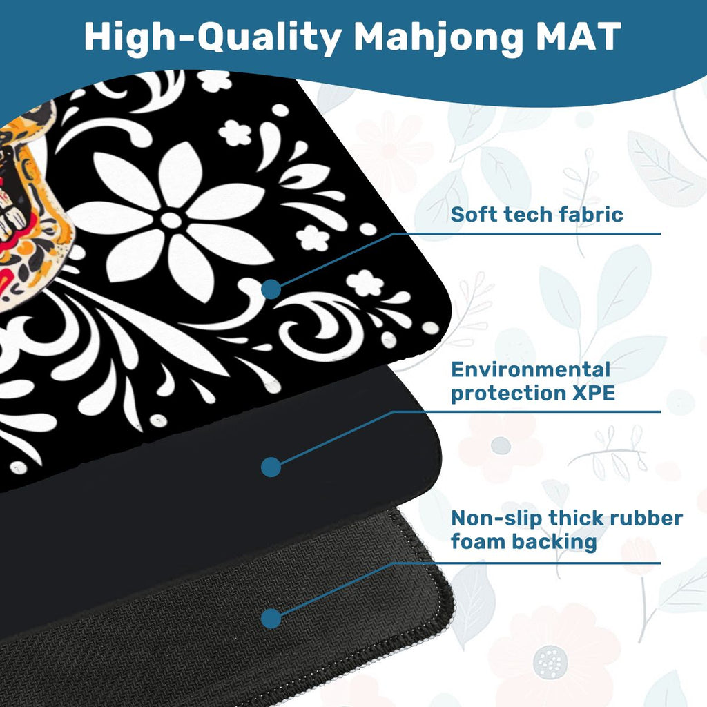 Sugar Skull Mahjong Mat