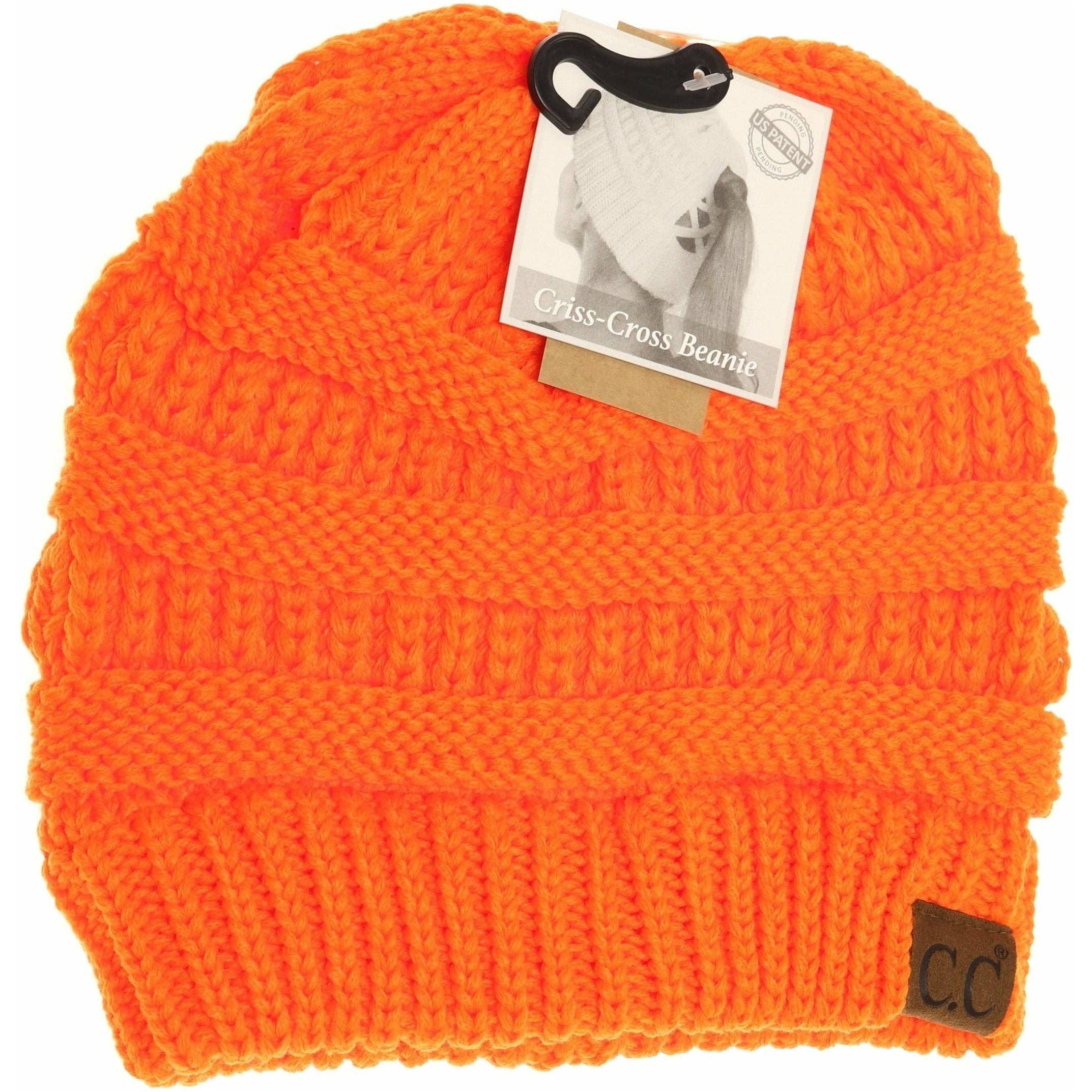 Criss-Cross Knit Beanie CCB1