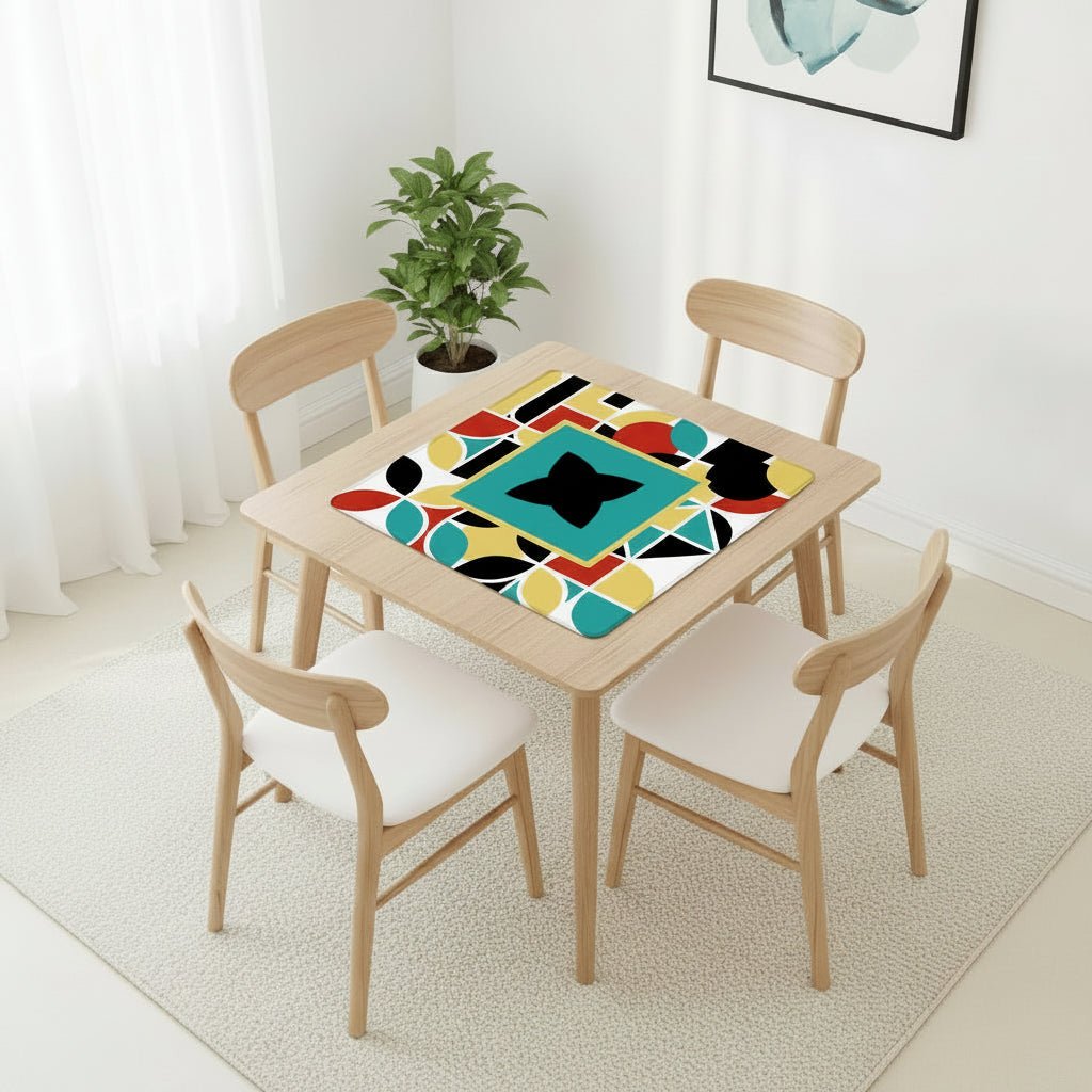 The ModMaxcentric Geometric Mahjong Mat