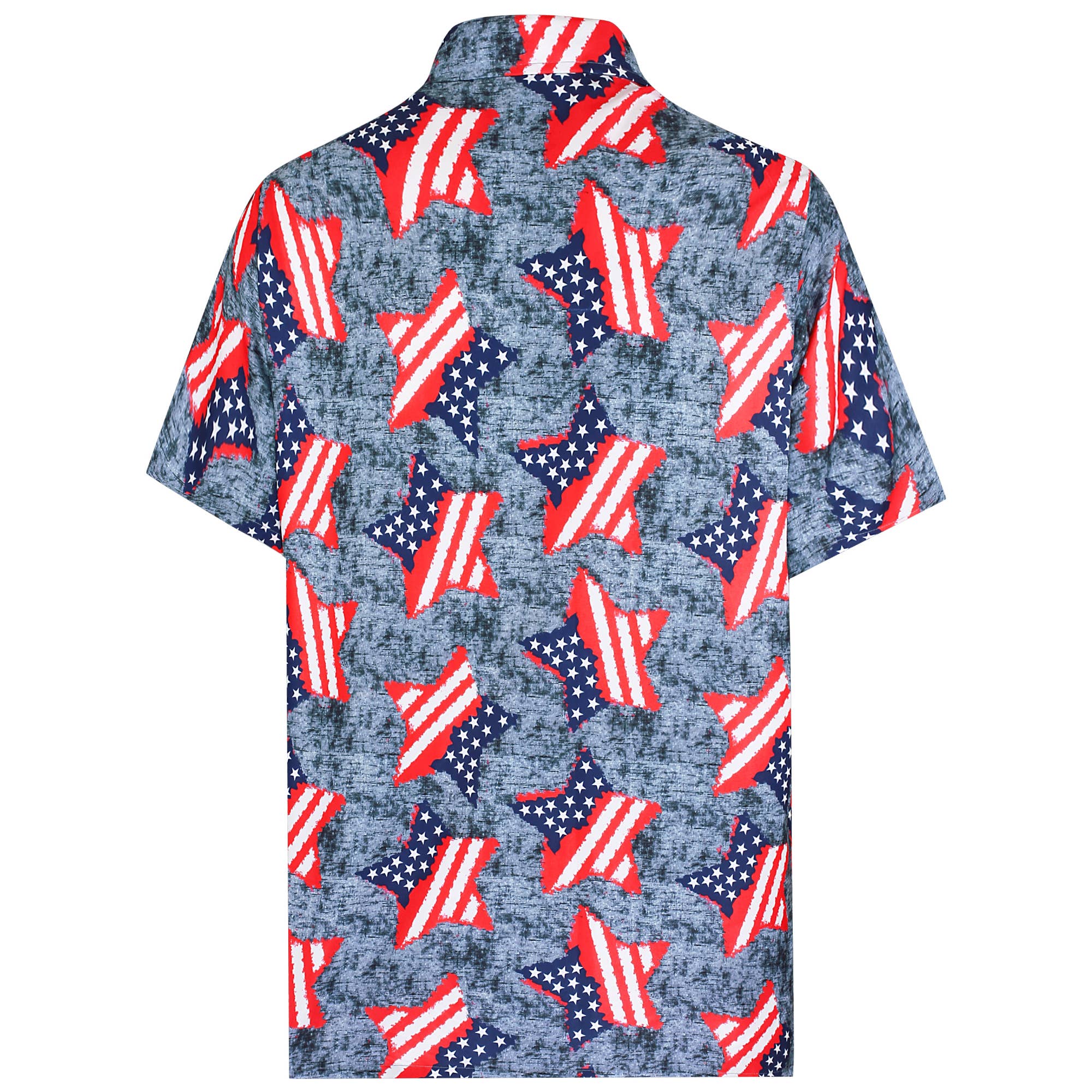 Men's Patriotic 4th of July American USA Flag Shirts P00191