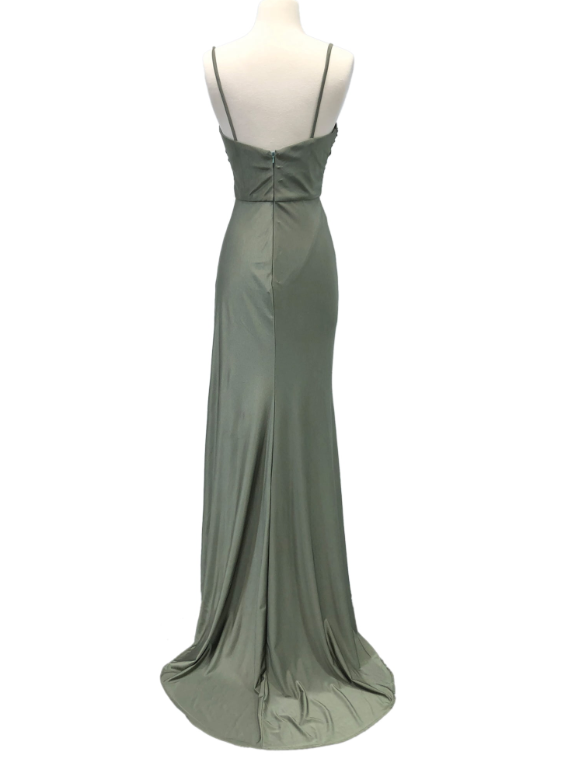 Train Detail Prom Dress